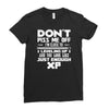 don't piss me off Ladies Fitted T-Shirt