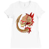 oh no not again Ladies Fitted T-Shirt
