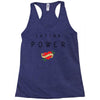 latina power with cute heart Racerback Tank