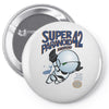 super paranoid Pin-back button