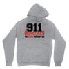 911 dispatcher heroes black logo Unisex Hoodie