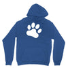paw sticker vinyl decal Unisex Hoodie