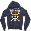 felpa one piece Zipper Hoodie