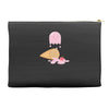 ice cream ghost Accessory Pouches