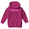 fighter breast cancer Youth Hoodie