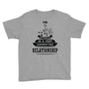 I Am Music Actually In A Very Commited Relationship Youth Tee