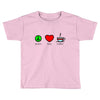 peace love coffee (2) Toddler T-shirt