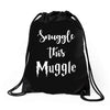 Snuggle this Muggle Drawstring Bags