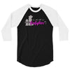 lady firefighter 3/4 Sleeve Shirt