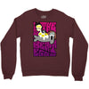 the beateggs !!! purple Crewneck Sweatshirt
