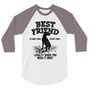 Best Friend Great Dane 3/4 Sleeve Shirt