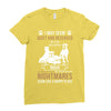 don't mess with my boxer Ladies Fitted T-Shirt
