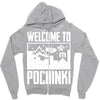 welcome to pochinki Zipper Hoodie