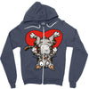 love cat Zipper Hoodie
