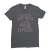 hot mess express Ladies Fitted T-Shirt