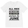 all men are created equal june V-Neck Tee