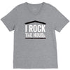 i rock the house V-Neck Tee