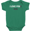 i love you(r dog) Baby Bodysuit