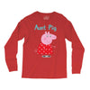 peppa pig aunt pig Long Sleeve Shirts