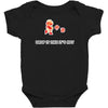 drop it like it's hot Baby Bodysuit