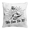 We Can Do It! Throw Pillow
