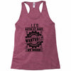 Leo Hated By Many Wanted By Plenty Racerback Tank