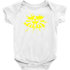 zelda link hylian shield triforce splat Baby Onesie