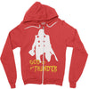 god of thunder Zipper Hoodie