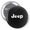 jeep paw sticker vinyl decal   car window truck bumper laptop cat dog Pin-back button