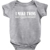 i make twins what's your superpower Baby Bodysuit