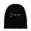 Cat Math Baby Beanies