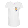 Cute Bee Proud Maternity Scoop Neck T-shirt