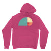 fibonacci golden ratio colorful Unisex Hoodie