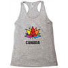 Canada Leaf LGBT Racerback Tank