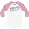 the force is strong with this one 3/4 Sleeve Shirt