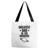 Greatest Dad In The Universe Tote Bags
