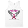 my hero is now my angel breast cancer awareness Tank Top