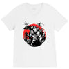 godzilla V-Neck Tee