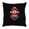 samurai red ranger Throw Pillow