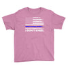 I Don't Kneel Youth Tee