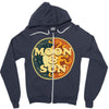 Moon and Sun Zipper Hoodie