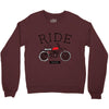 ride and shine Crewneck Sweatshirt
