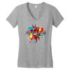 i just killed a clown Women's V-Neck T-Shirt