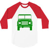 defender land rover 3/4 Sleeve Shirt