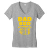 dad bod Women's V-Neck T-Shirt