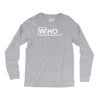 doctor who m.d   vintage retro tv show fan dr Long Sleeve Shirts