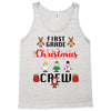 first grade christmas crew Tank Top