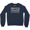 proud autism granddaughter Crewneck Sweatshirt