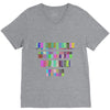 ONE DAY SOMAONE IS GOING TO HUG YOU SO TIGHT THAT ALL OF YOUR BROKEN P V-Neck Tee