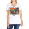 Edvard Munch Skrik Ladies Curvy T-Shirt